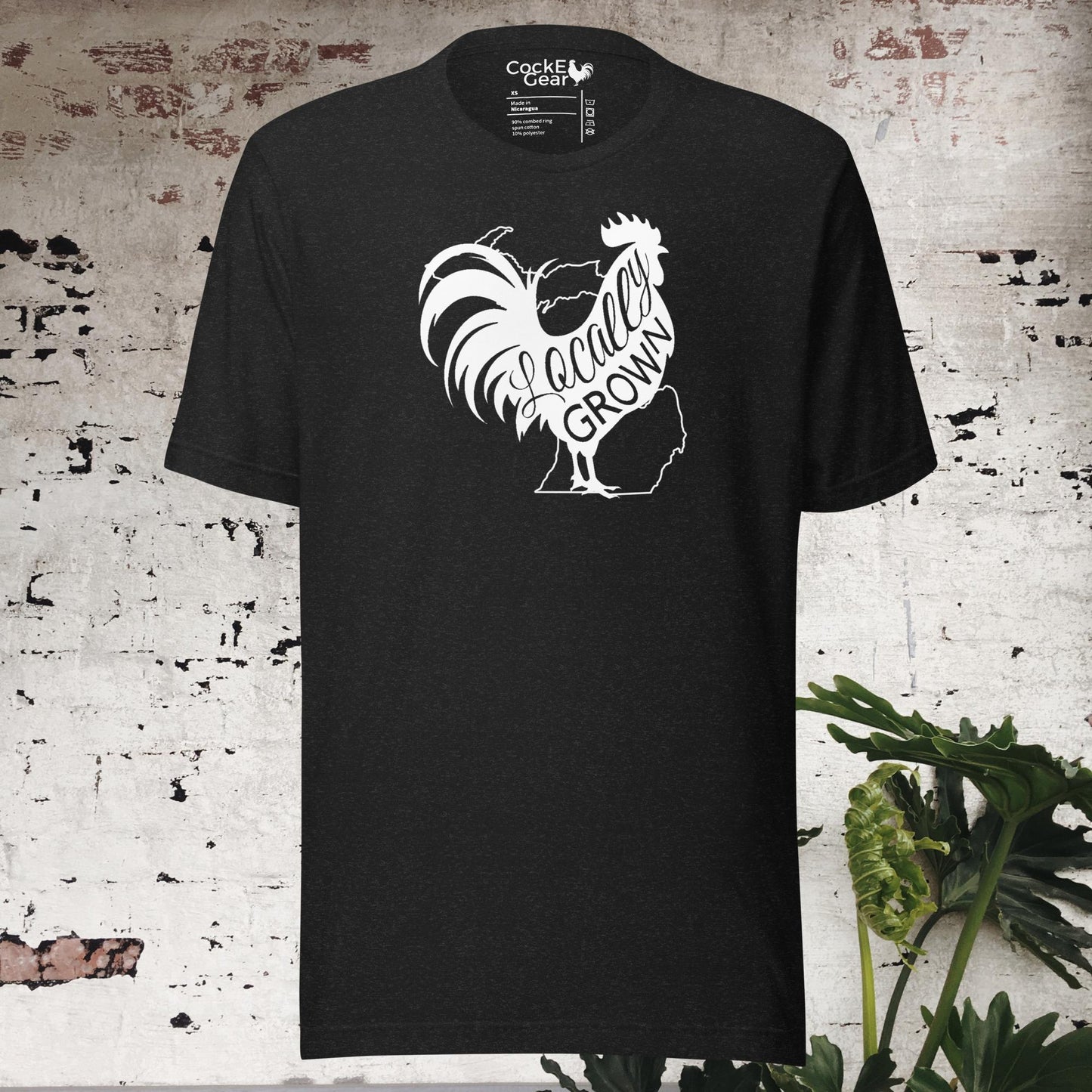 Unisex Locally Grown Michigan Cock Tee