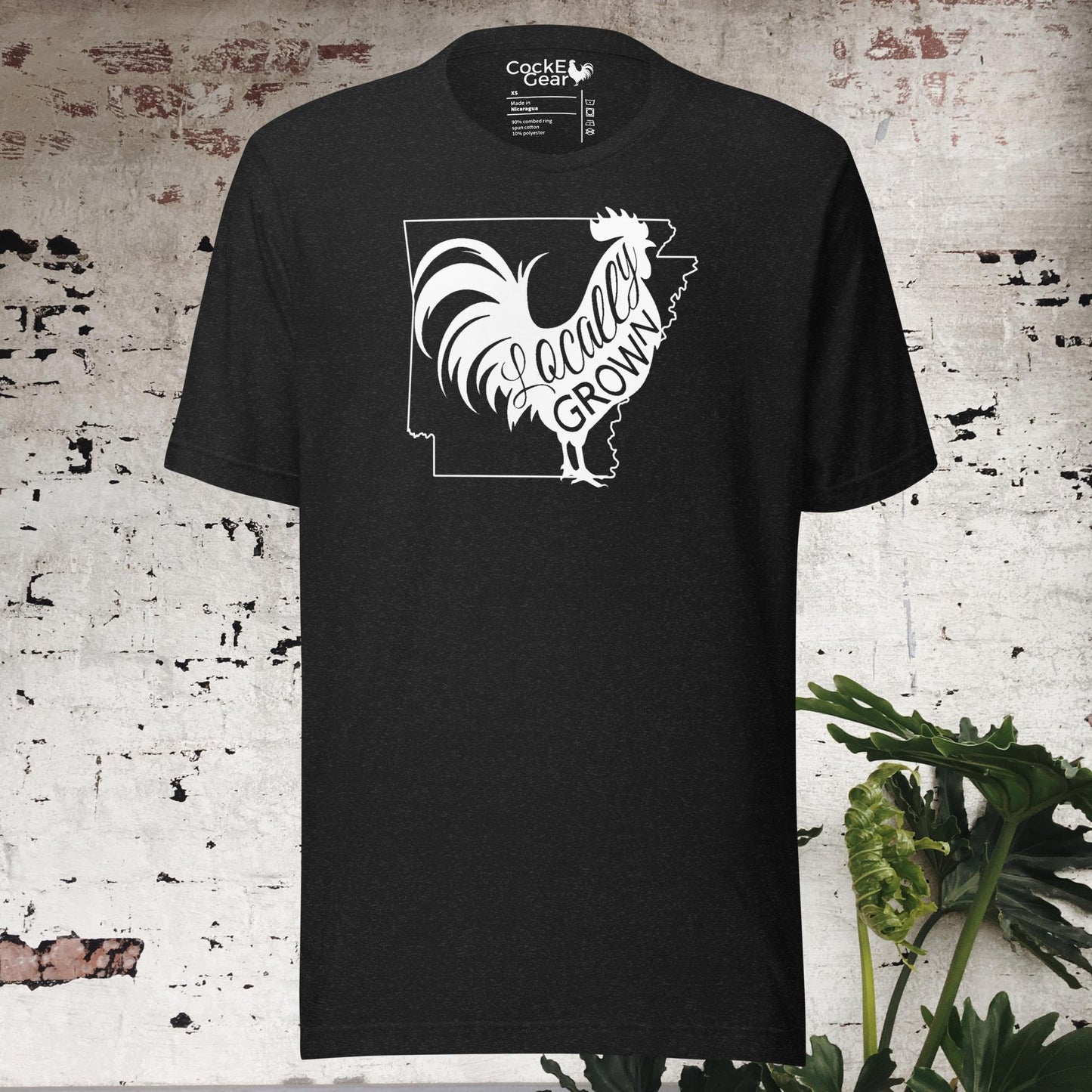 Unisex Locally Grown Arkansas Cock Tee