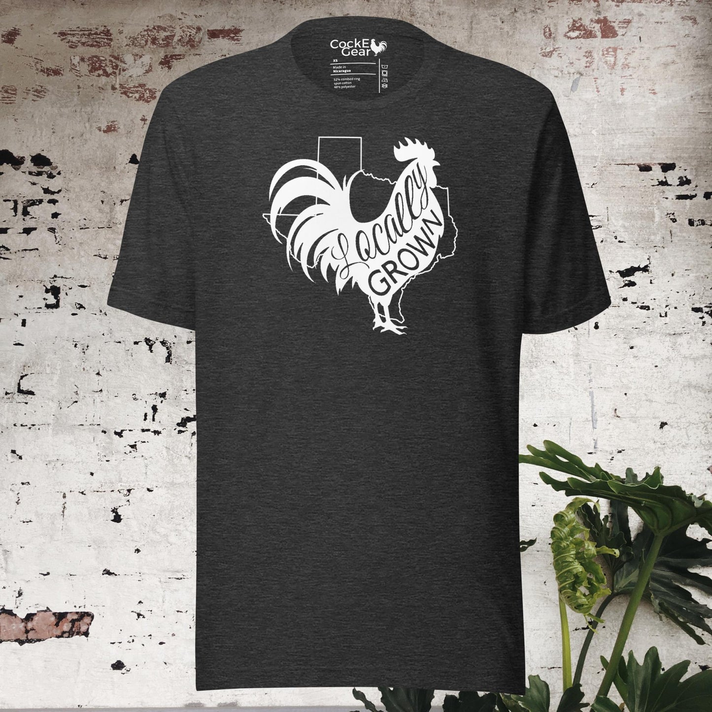 Unisex Locally Grown Texas Cock Tee