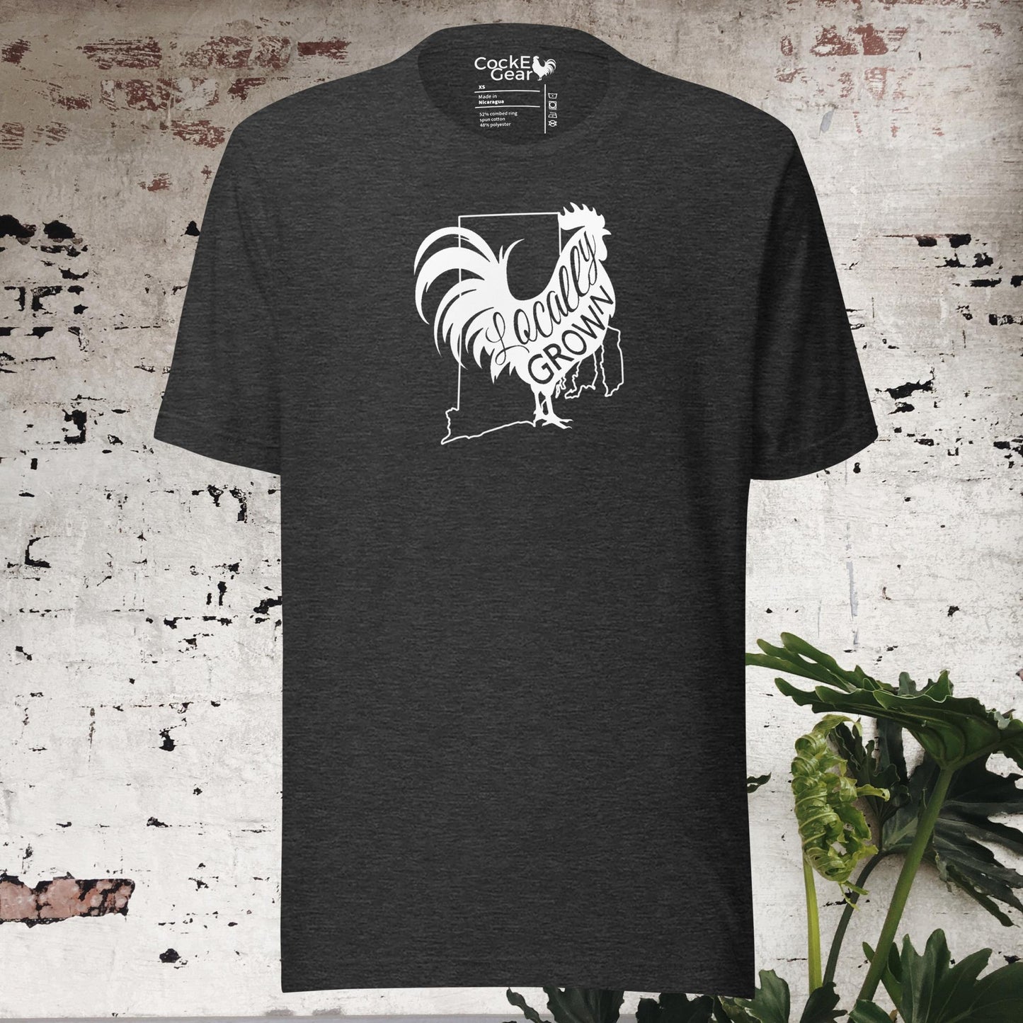 Unisex Locally Grown Rhode Island Cock Tee