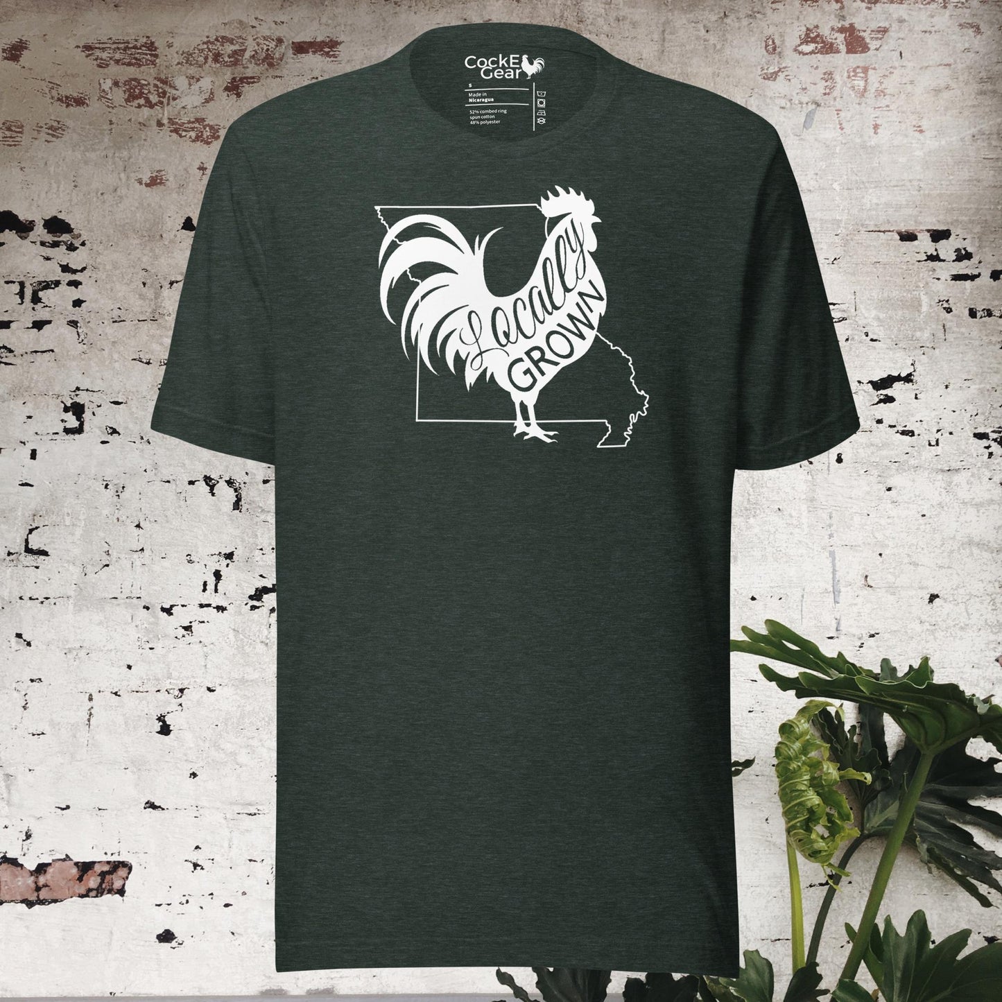 Unisex Locally Grown Missouri Cock Tee