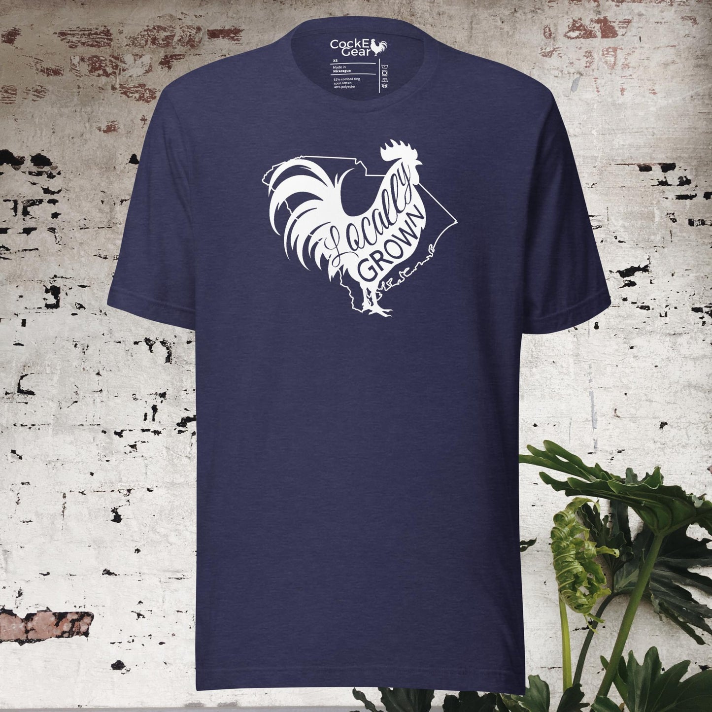 Unisex Locally Grown South Carolina Cock Tee