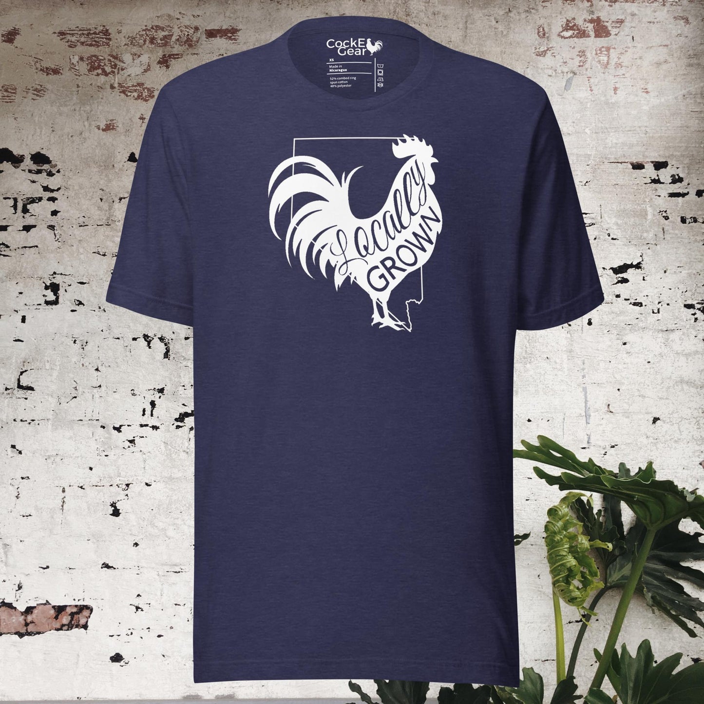 Unisex Locally Grown Nevada Cock Tee