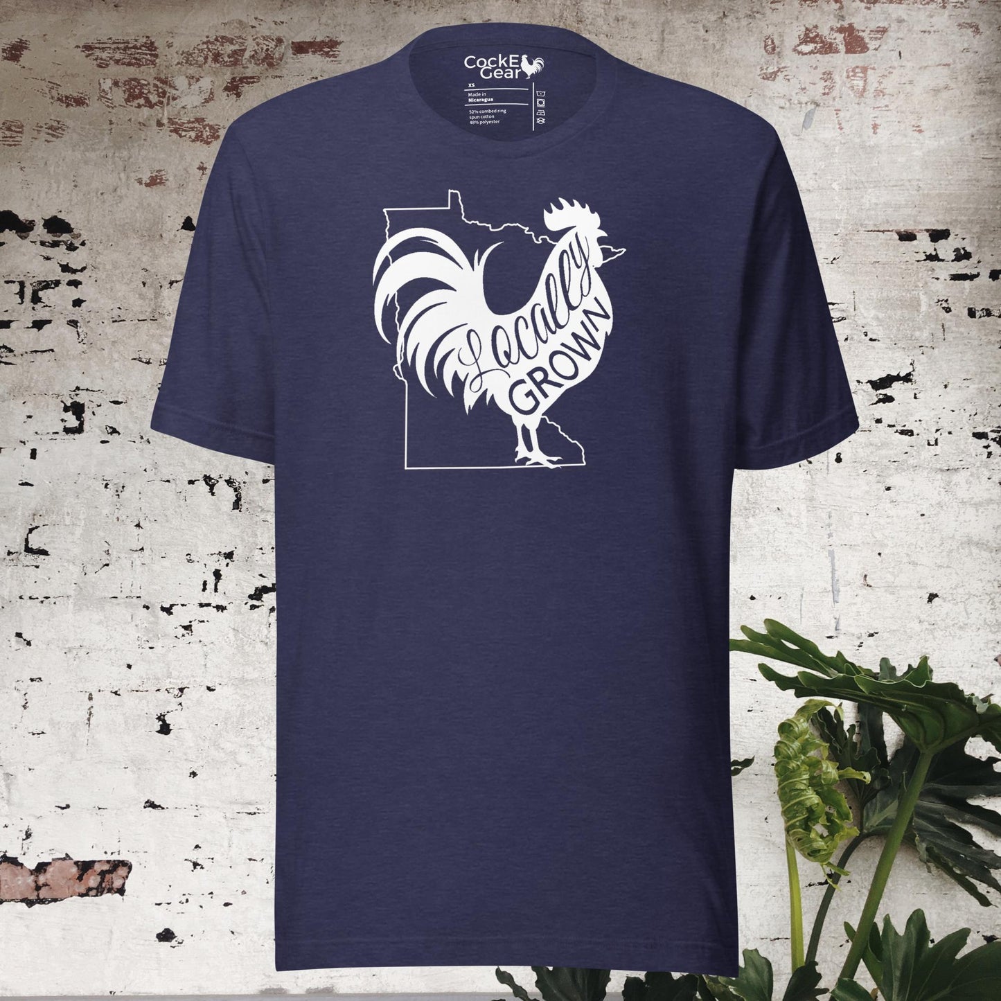 Unisex Locally Grown Minnesota Cock Tee