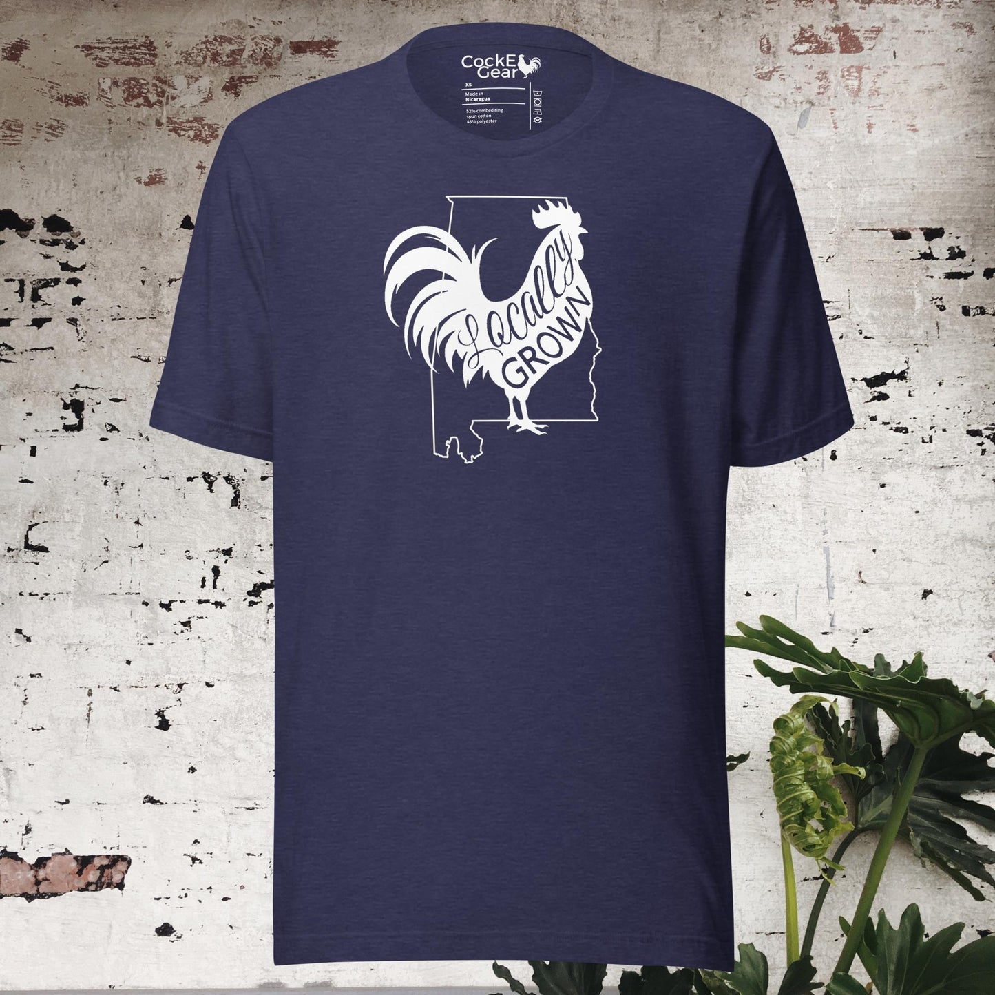 Unisex Locally Grown Alabama Cock Tee