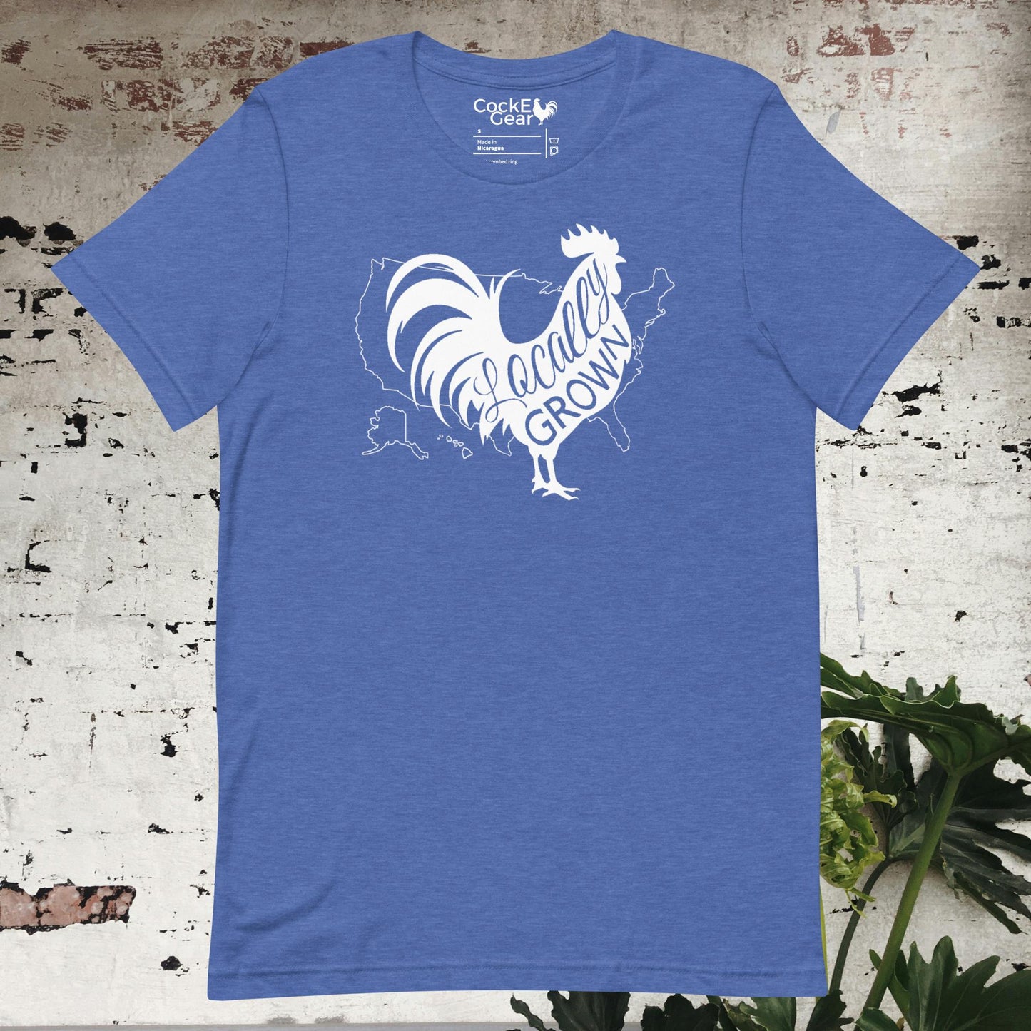 Locally Grown American Cock Unisex Tee