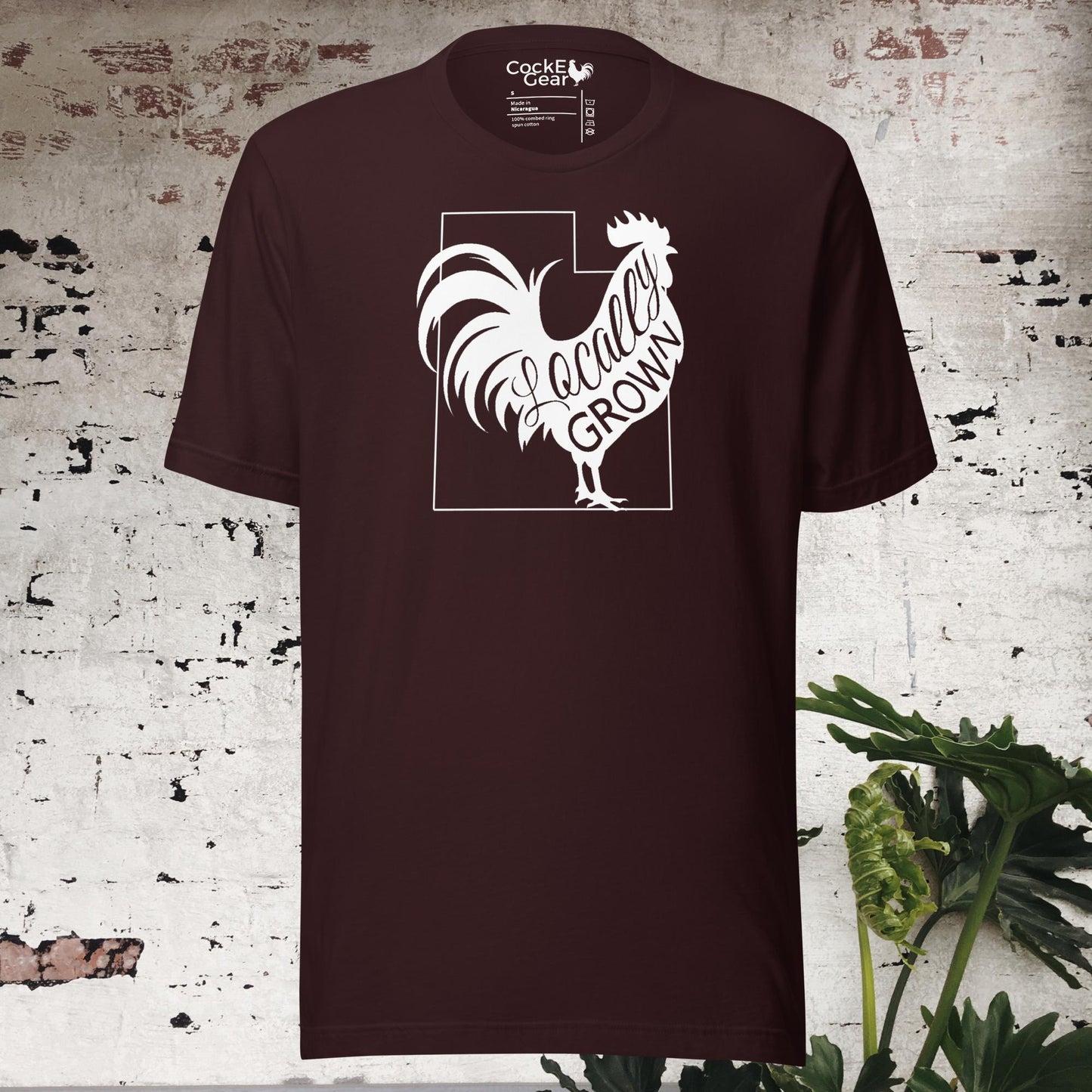 Unisex Locally Grown Utah Cock Tee