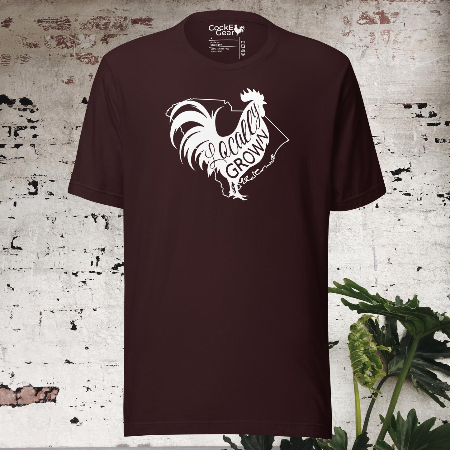 Unisex Locally Grown South Carolina Cock Tee