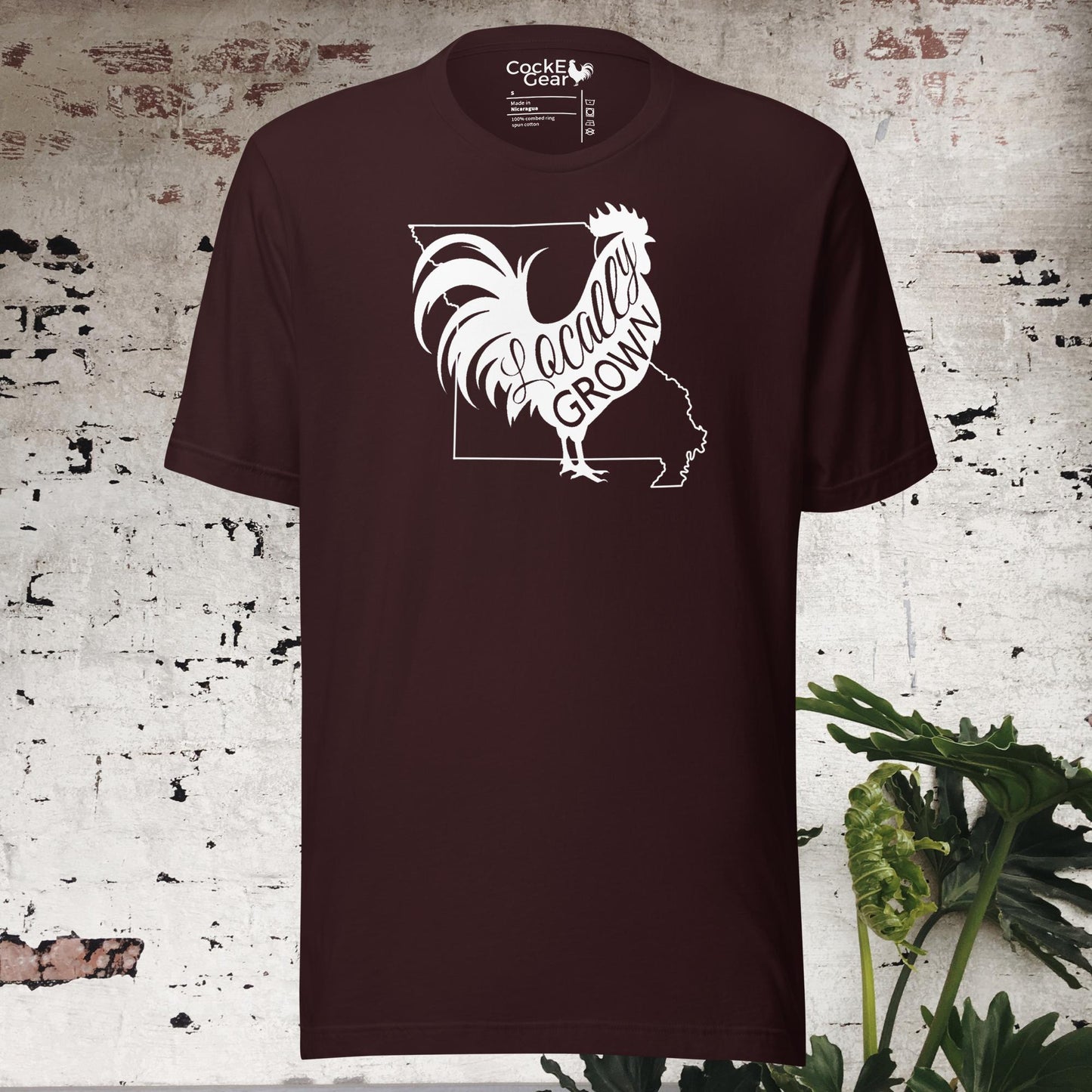 Unisex Locally Grown Missouri Cock Tee