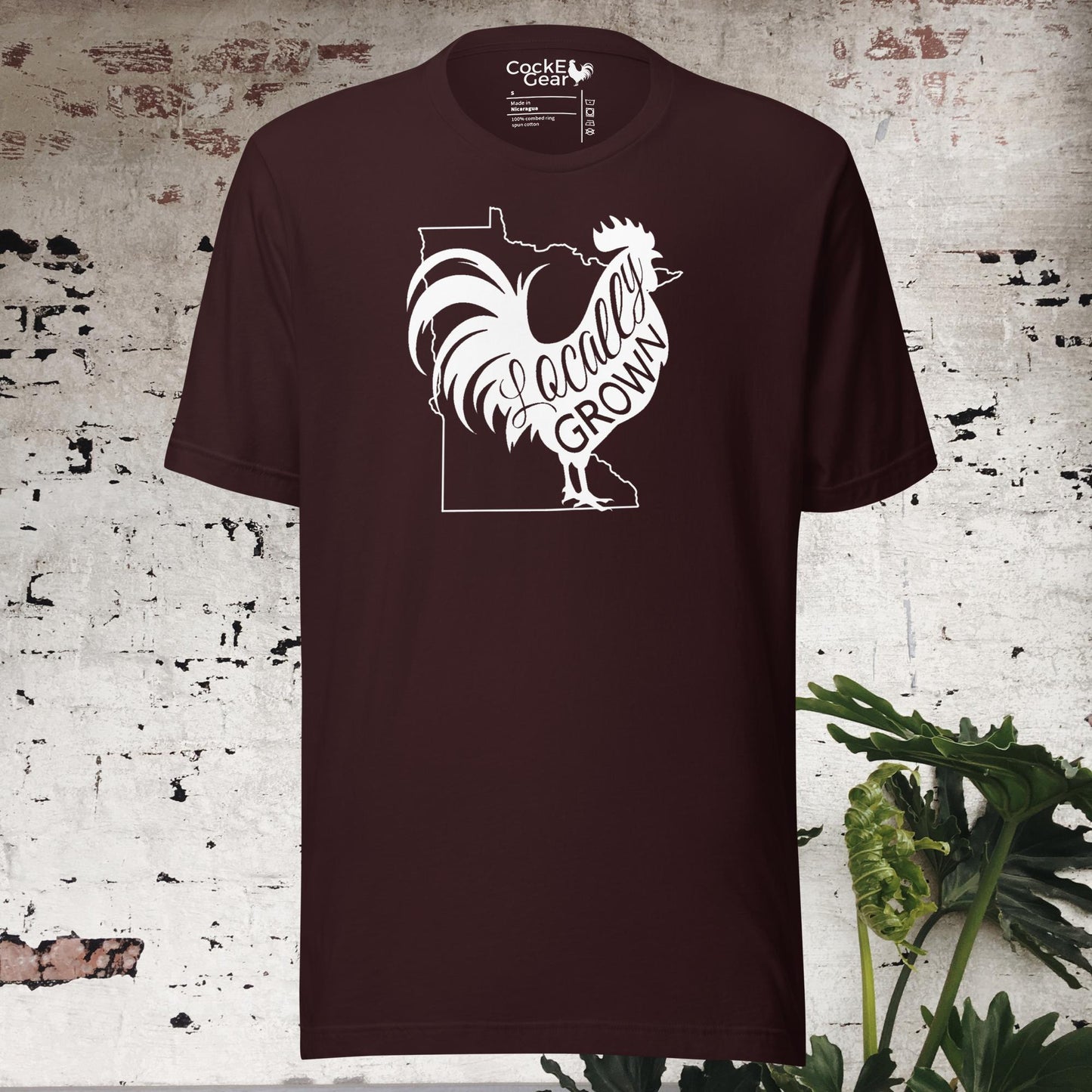 Unisex Locally Grown Minnesota Cock Tee