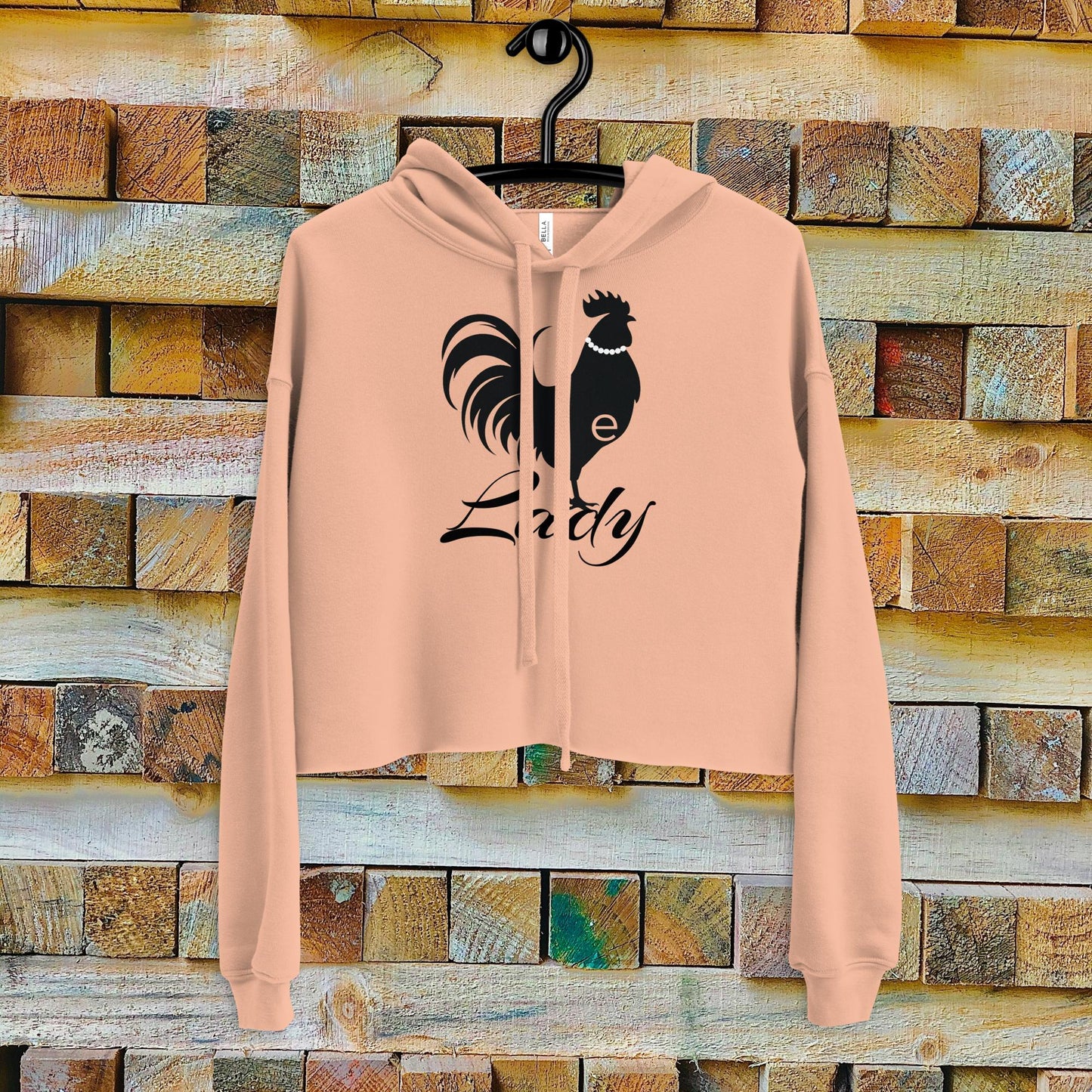 CockE Lady Crop Hoodie